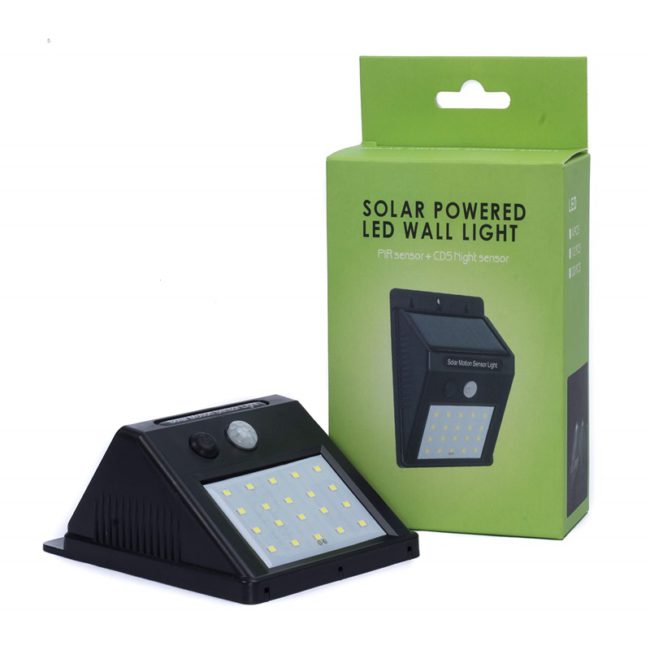 Solar Powered LED Wall Light - GetDoodad